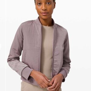 Lululemon Serene Travels Bomber Jacket- Reversible, Women Size 10